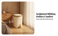 Hands Trash Can with Lid | Space-Saving Rectangular shape & build, Step Trash Can, for restroom