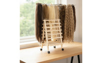 Hair Display Stand Multi-Peg Hair Display Rack Portable for Beauty Salons