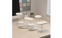 Multi-Tier Figurine Stand Adjustable Spacing Desktop Figure Organizer