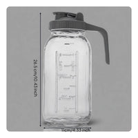 64 Oz Cold Brew Coffee Jar Leakproof Glass Cold Brew Creator Leak Proof