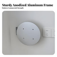 Round Foldable shelf Multi-Purpose Floating Shelf Minimalist aesthetic for Students