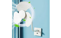 Flexible USB Fan Instant Use USB Fan Safe Design for Bedroom, Bathroom