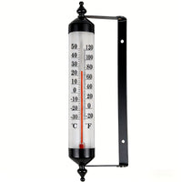 Garden Thermometer Vertical Outdoor Thermometer No Battery for Patio, Greenhouse