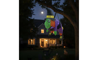 Outdoor Halloween Inflatable Witch Safe Halloween Inflatable Giant Inflate Witch Lighted for Porch