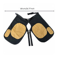 Hoof Trimming Apron Adjustable Waist Farrier Leg Protector Reinforced