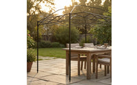Cylindrical Metal Folding Canopy Frame Foldable Instant Tent Frame Peaked Instant Canopy Quick Setup