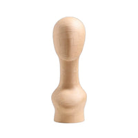 Head Display Form Faceted Paper Mannequin Head Elegant Hat Display Stand Jewelers