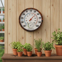 Thermometer Hygrometer Easy to Read Analog Wall Thermometer Hygrometer Mechanical Household Instrument Instrument