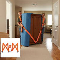 2 Person Moving Strap Ergonomic Furniture Moving Straps Non-Slip Shoulder Lifting Strap