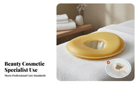 Traceless Beauty Bed Face Hole Pad Soft & Comfortable Silicone Face Pillow Easy to Clean for Masseuses, Estheticians, Facial Treatments
