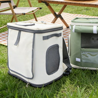 Hoopet Pet Backpack Carrier for Cats and Small Dogs, Breathable, Large Capacity, Standable