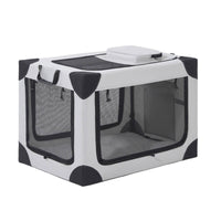 Car Pet Crate Easy to Carry Folding Dog Crate for Road Trips