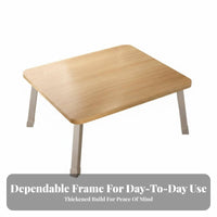 Foldable Laptop Table Tablet & Phan instant holder for Bed, Home Office, Students, Adults