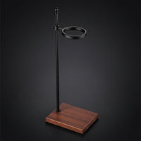 Pour Dripper Stand with Wooden Base Minimalist Pour over Coffee Stand Compact Dripper Holder with Base for Cafes