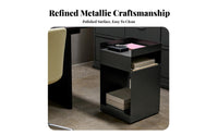 Rotating Compartment Trolley Nordic design Nightstand Mobile Design for Students