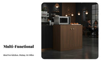 Sideboard Buffet Cabinet with Spacious Countertop Storage Cabinet Dining Room Credenza Sturdy Construction Suitable for Homeowners Restaurant Home Office