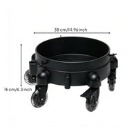 buckets Stand with Wheels Easy to Assemble buckets Stand Quick Assembly for Cleaners, Cleaning, Car Washing