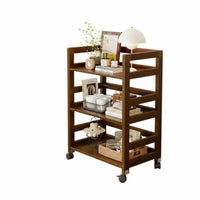 Multi-Tier Rolling Trolley Versatile Use Storage Trolley Sturdy Construction