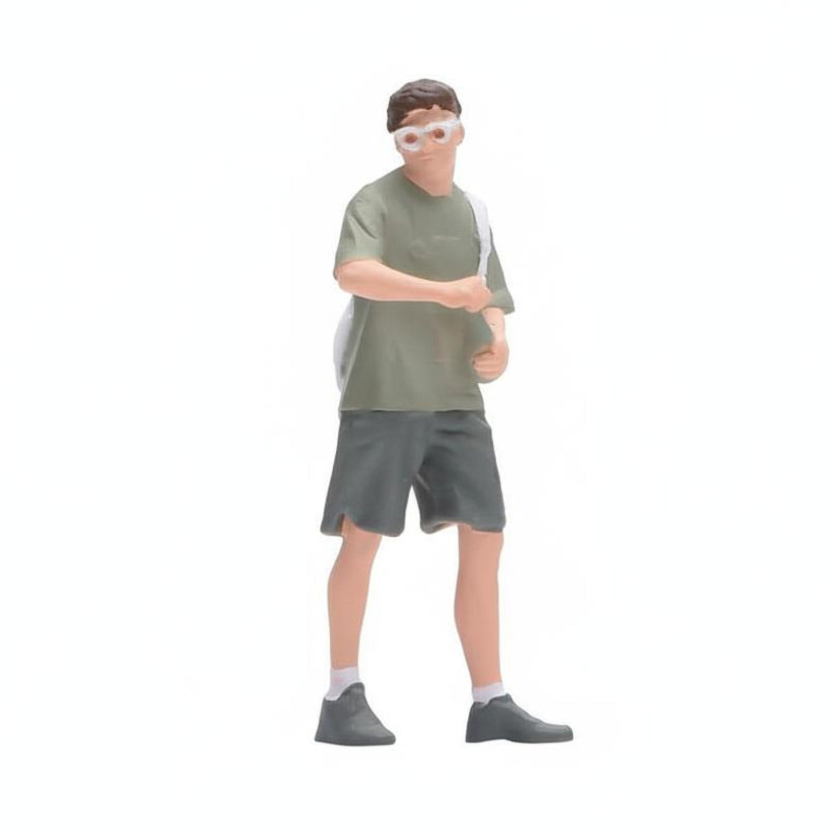 Hand-Painted Male Figurine Casual Clothing Tiny Figurines Miniature