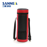 三能新款红酒保温袋手提圆筒牛津布保温包葡萄酒冰袋礼品现货批发