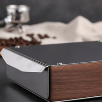 Espresso Knock Box  Waste Drawer Commercial Grade Espresso Grounds Drawer Rust-Resistant Large Coffee Waste Bin for Countertop