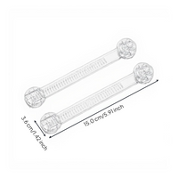 kid protection Drawer Lock, Cabinet Latch, infant Proofing, Adjustable, no tools needed, Easy Installation