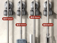 Suction Cup Mop Holder Waterproof Suction Broom Organizer Heavy Duty Utility Hanger for Washroom, Garage