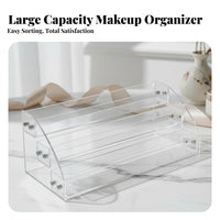 Tiered Eyeshadow Palette Rack Easy to Clean Makeup Organizer for Bathroom, Women