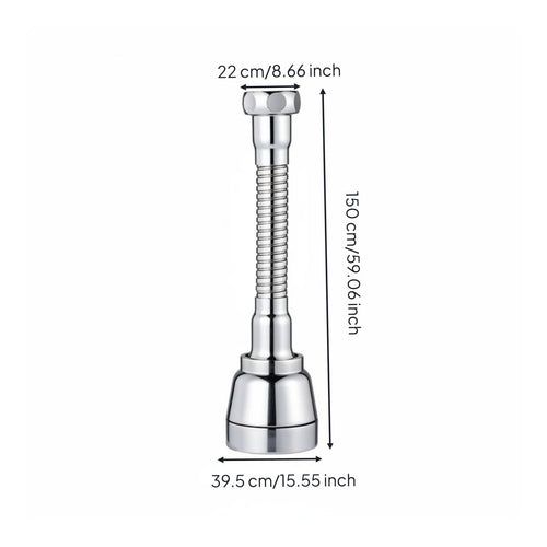 Rotating Faucet Extender Rotatable Splash Proof Faucet Extender