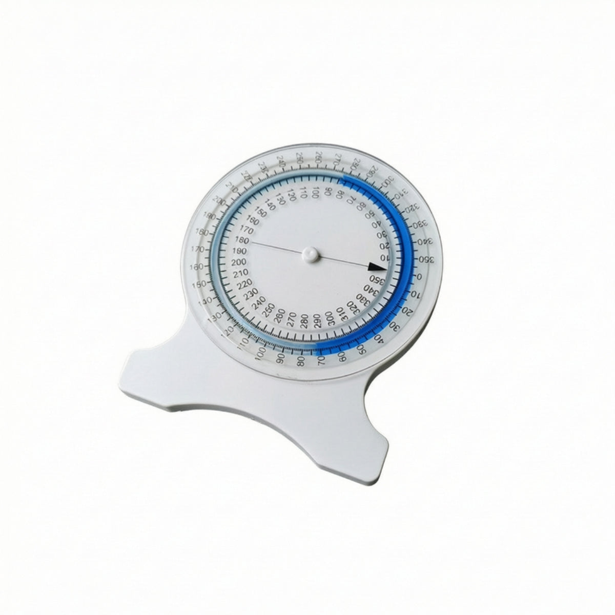 Analog Angle Gauge with Pointer Easy-to-Read Angle Gauge Handheld Inclinometer Portable for Job Site