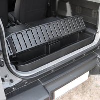 Rear Trunk Box with Handle Low-Profile Car Trunk Organizer Cargo Organizer Textured Heavy-Duty for Road Trips