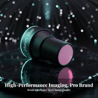 25mm 12mm Mount Lens Low Distortion 8MP 4K Industrial Camera Lens
