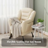 Bean Bag Sofa adaptable Armless Plush Sofa Ergonomic Design for Bedroom, Women