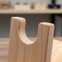 Hot Melt Glue Stand Stable Base Wooden Glue Stand Hands Free for DIY Lovers