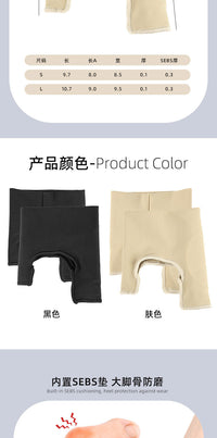 Toe Separator Sleeve with Cushioning for Big Toe and Forefoot