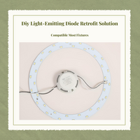 Dimmable thin LED ceiling panel