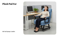 Beneath-Desk Lounger Versatile Design Transshapeable Furniture Space-Saving Lightweight & Portable for Office Workers, Bedroom