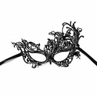 Elegant design Black Lace Halfface covering Mysterious Look Lace Half-Face Covering Intricate Pattern Costume Accessory Comfortable Wear for Cosphints, Adults, Party-Goers, Halloween, costume gala, Cosplay event, Theatrical Performance