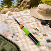 Verdant Childrens Fishing Rod, 1.2m Fishing Set for Kids with Reel & Line, Junior Fishing Kit for Micro Aquatic Animals