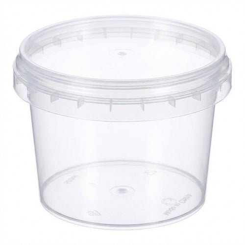 Heavy Duty Food Grade PP Bucket Pail Handle Lid, Customizable Food Grade Container, Airtight Seal Storage Containers, Food St