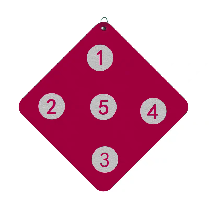 Red / Single-sided Simple