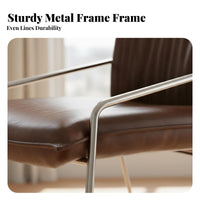 Flower-Shaped Rear Armchair Soft Paddinged Seat Accent Chair 360-Degree Rotating Modern Stylish for Women, Adults, Bedroom
