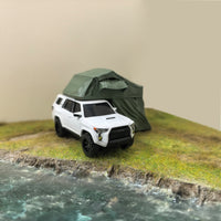 土豆模型1/64比例车载行李架越野车摩托艇帐篷模型