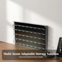 Collectible Guitar Pick Display Case | Clear Acrylic Construction, Guitar Pick Display Box, for Tabletop