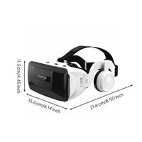 Mobile Device VR Viewer Built-in Headphones Phone VR Headset Lightweight Design