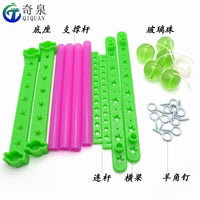 新牛顿碰碰球diy牛顿摆科学科技小制作小学科学实验科普器材