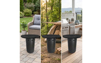 Circular Fire Bowl Cover Weatherproof Fire Bowl Cover for Garden