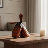Abstract Equine Sculpture Statue Modern Art Figurine Creative Abstract Couple Sculpture for Hotel Entrance