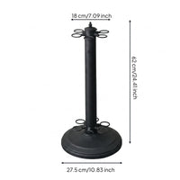 6 Hole Cue Rack Easy Assembly Game Room Game Room Equipment Saving Sports Storage