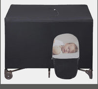 Baby Crib and Stroller Mosquito Net with Zipper, Blackout and Breathable, CPC Certified